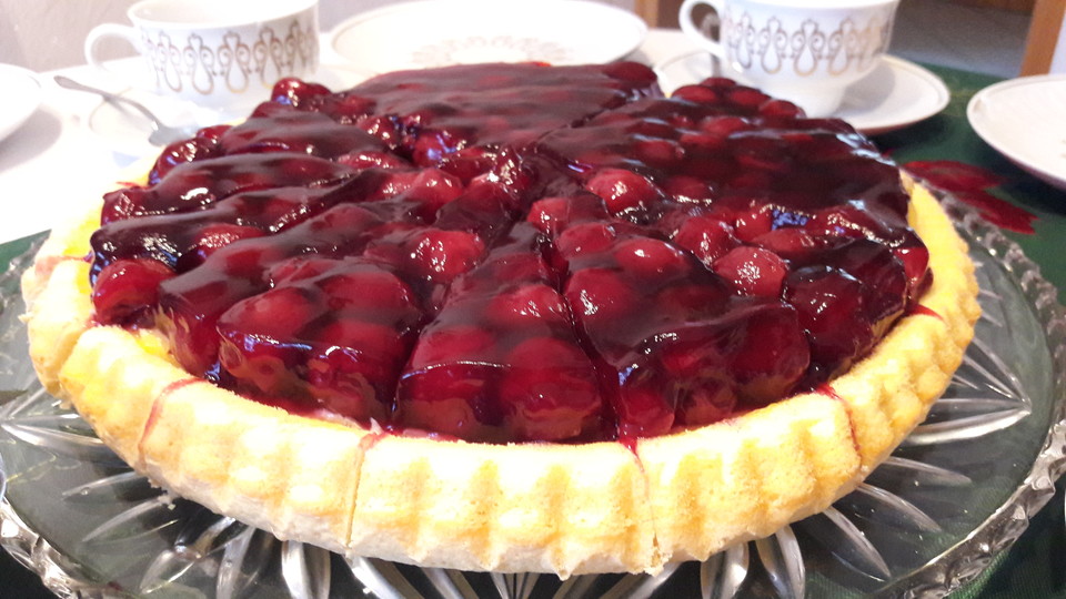 Kirsch - Pudding - Torte, Kirschkuchen von Milka2304 | Chefkoch