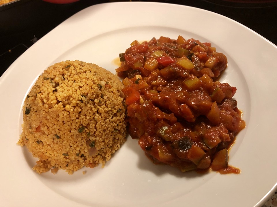 Pikanter Tomaten - Couscous von divyam | Chefkoch