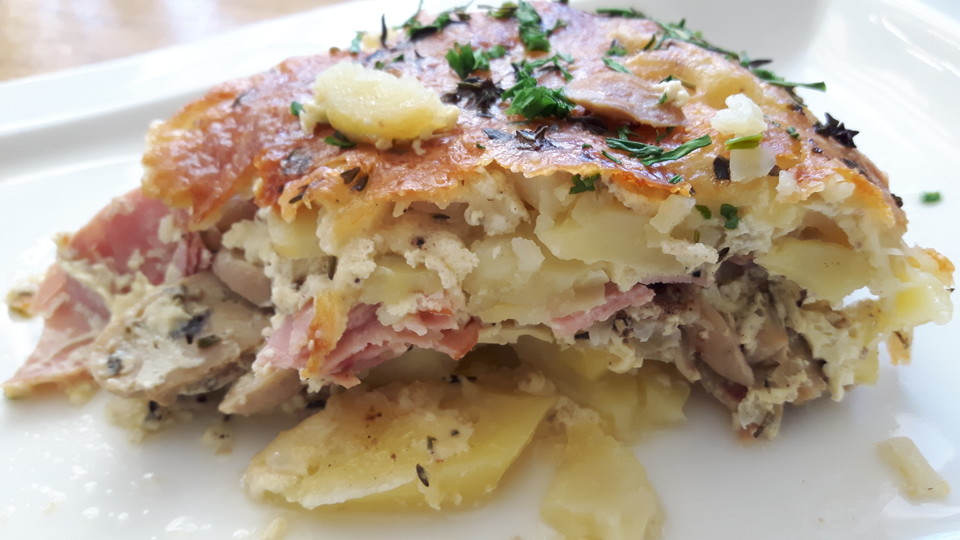 Kartoffelauflauf mit Schinken von Baerlie | Chefkoch