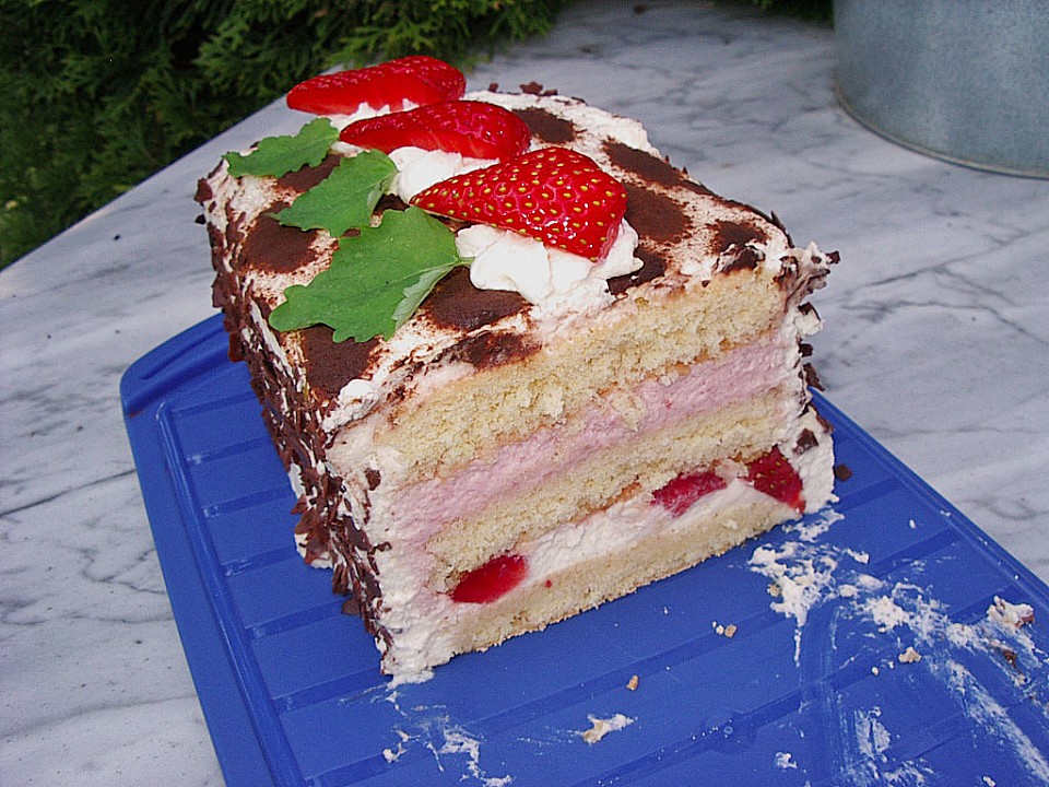 Erdbeer - Sahne - Torte von May68 | Chefkoch