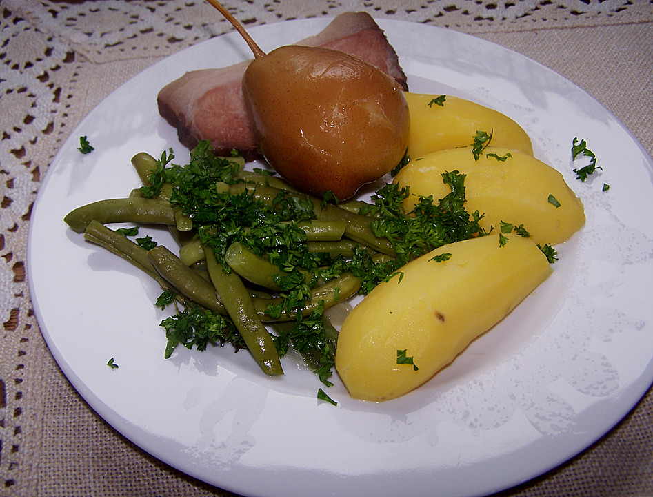 Birnen, Bohnen und Speck von Creativkoch | Chefkoch.de