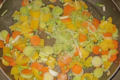 Schneller  Maultaschen - Gemüseauflauf (Bild)
