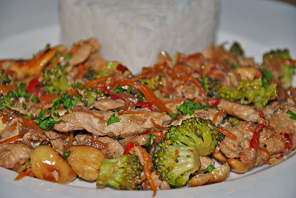 Hähnchenbrust nach Szechuan-Art mit Brokkoli von Callista | Chefkoch