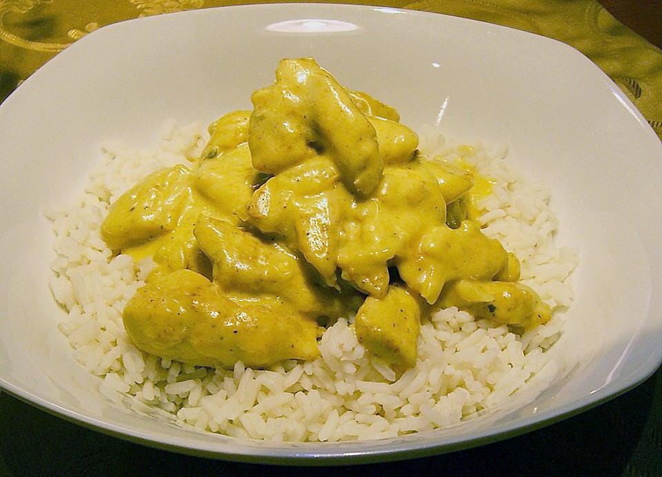 Hähnchen in Kokos Curry Soße von Katie | Chefkoch