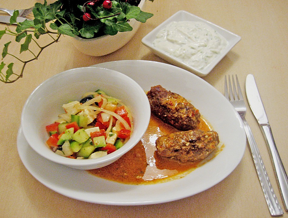 Suzukakia mit Metaxasauce von Jerchen | Chefkoch