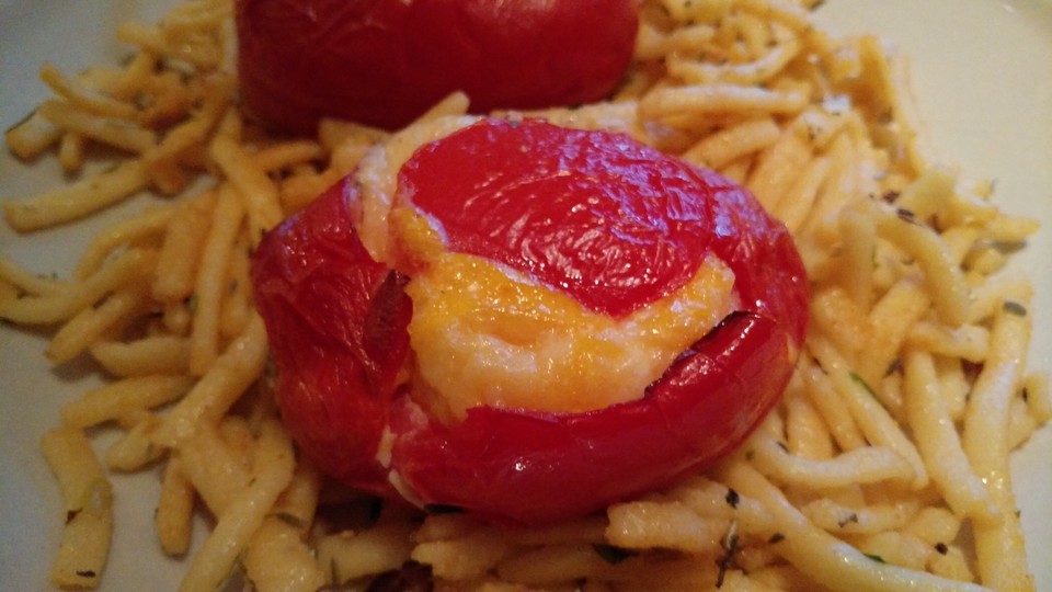 Tomaten gefüllt mit Ei von Huppi68 | Chefkoch