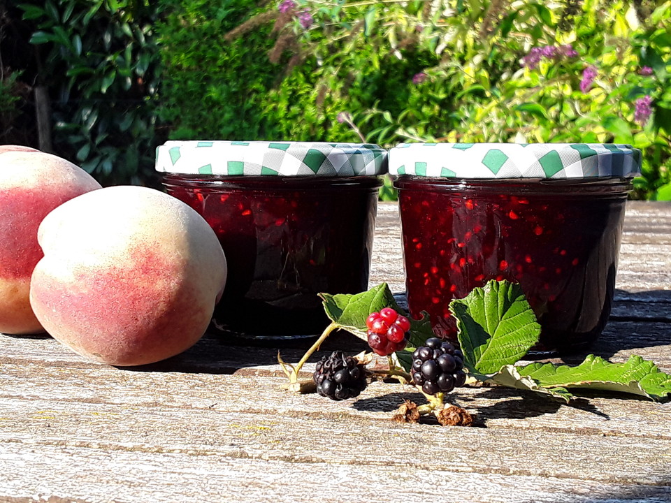 Brombeer - Pfirsich - Marmelade von _Chrissy_ | Chefkoch