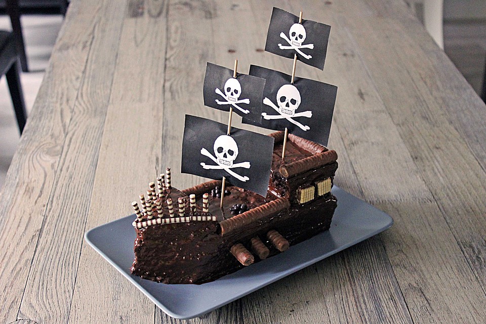 Piratenschiff Torte Zucker Zeiten Piratenschiff 2019 08 22