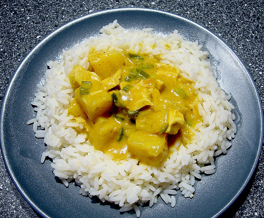 Ananas - Hühnchen - Curry von Blumle | Chefkoch