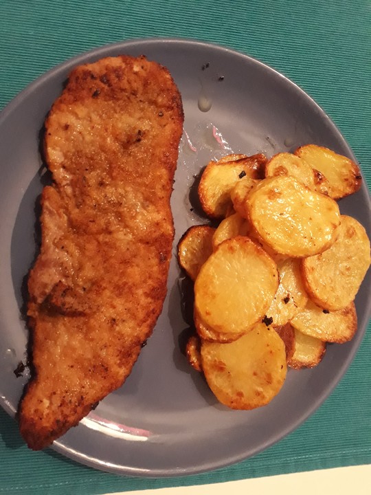 Schnitzel aus dem Backofen von KariLa | Chefkoch