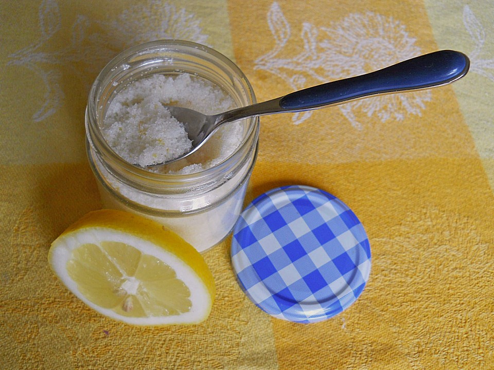 Selbstgemachter Zitronenzucker von sonnenschweif | Chefkoch