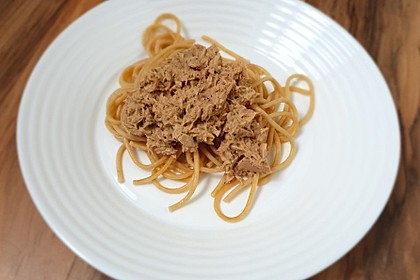 Schnelle Thunfisch - Spaghetti (Bild)
