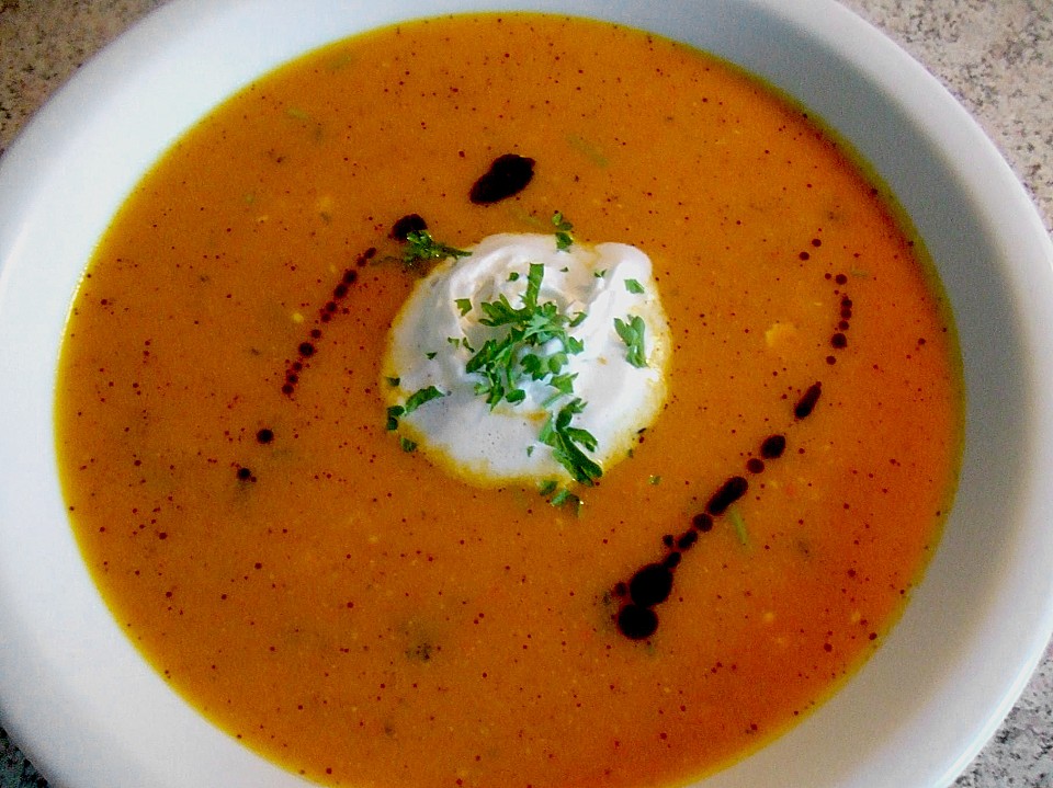 Kürbiscremesuppe von Tickerix | Chefkoch Kürbiscremesuppe von Tickerix | Chefkoch
