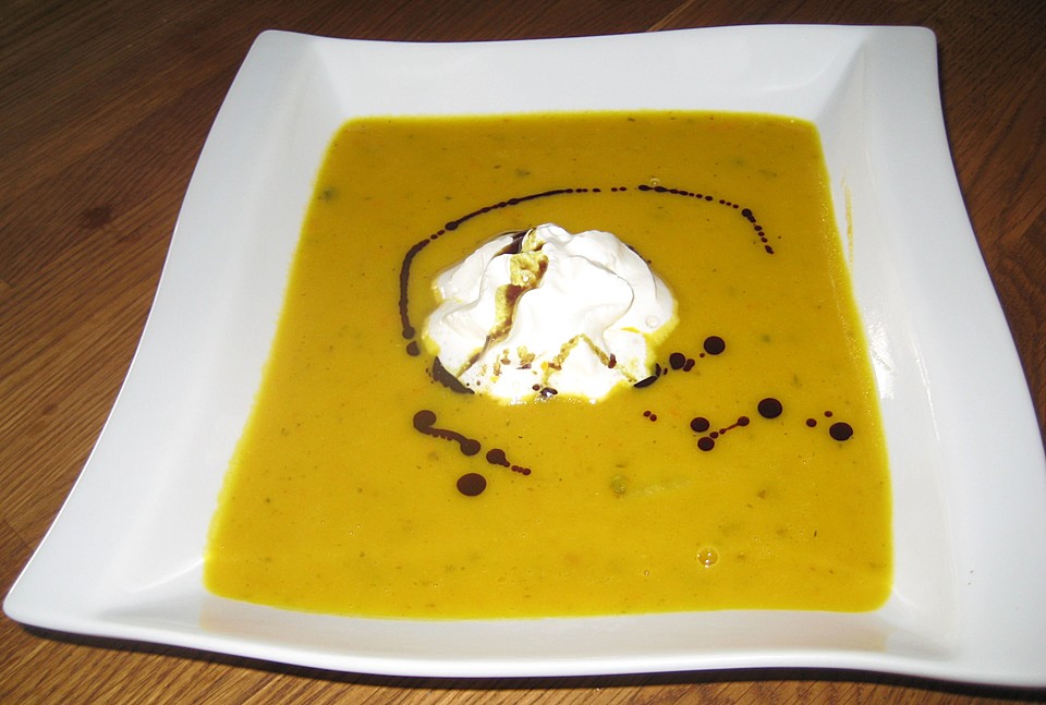 Kürbiscremesuppe von Tickerix | Chefkoch Kürbiscremesuppe von Tickerix | Chefkoch