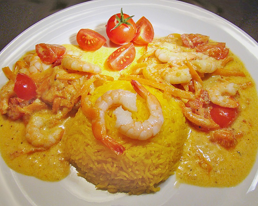 Krabben auf Curry - Reis von milkmaid80 | Chefkoch