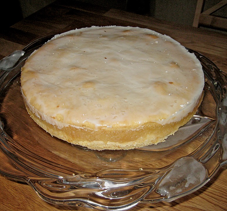 Gedeckter Apfelkuchen mit Guss von mellowmood | Chefkoch