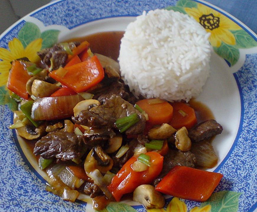 Chop Suey mit dunkler Soße von Bischbosch Chefkoch