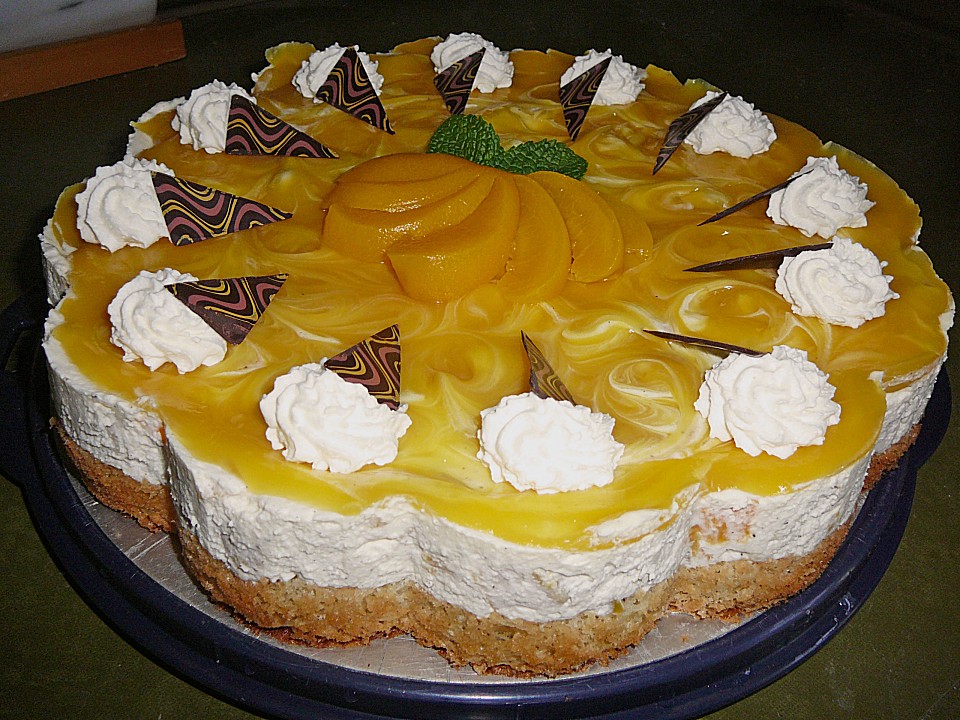 Pfirsich - Maracuja - Torte von sunny-blau | Chefkoch