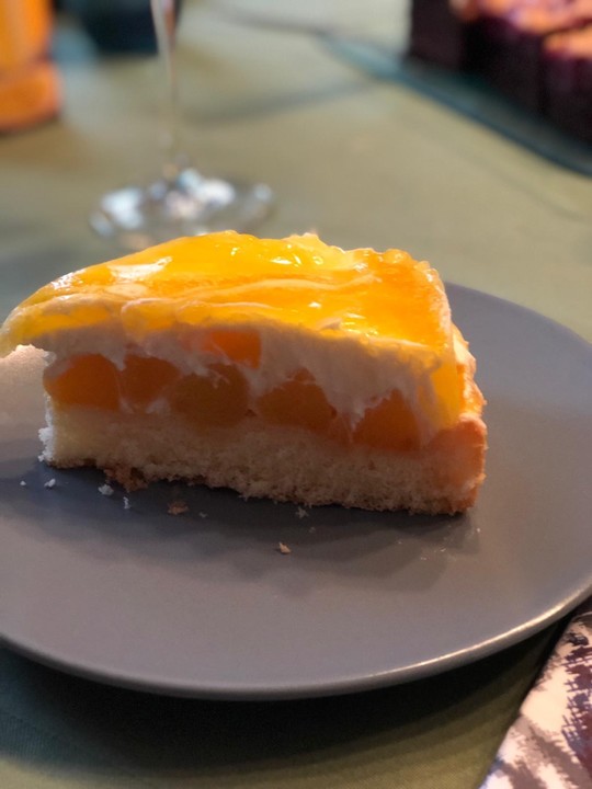 Schnelle Pfirsich - Maracuja - Torte von sue_ellen | Chefkoch