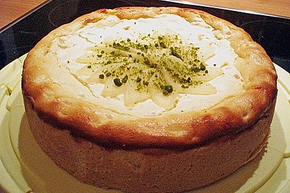 Birnen - Käse - Kuchen (Bild)
