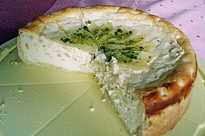 Birnen - Käse - Kuchen (Bild)