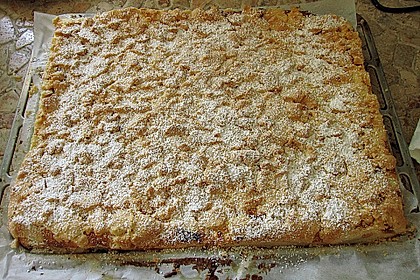 Schlesischer  Quark - Streusel - Hefeteig - Kuchen (Bild)