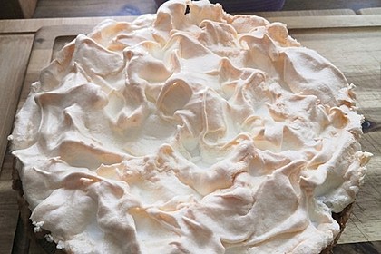 Rhabarber - Baiser - Kuchen (Bild)
