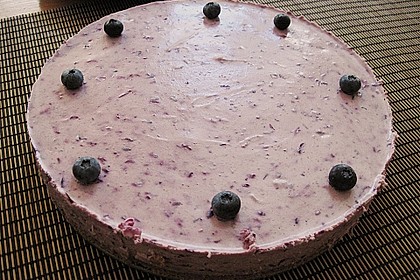 Heidelbeer - Quark - Torte (Bild)