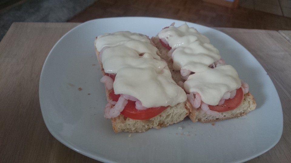 Mozzarella - Toast mit Krabben von djbaraka | Chefkoch