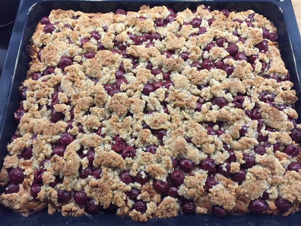 Kirschkuchen vom Blech von Baumfrau | Chefkoch