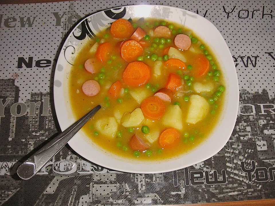 Kartoffel - Erbsen - Suppe von Shiva1971 | Chefkoch