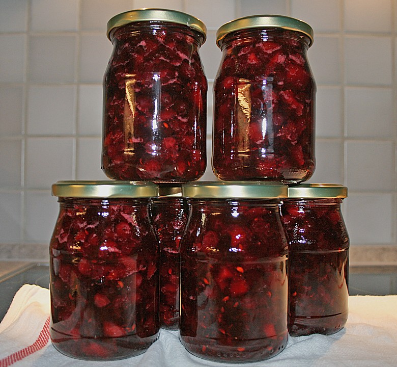 Felsenbirne - Erdbeer - Kirsch - Marmelade von Wildkraut | Chefkoch