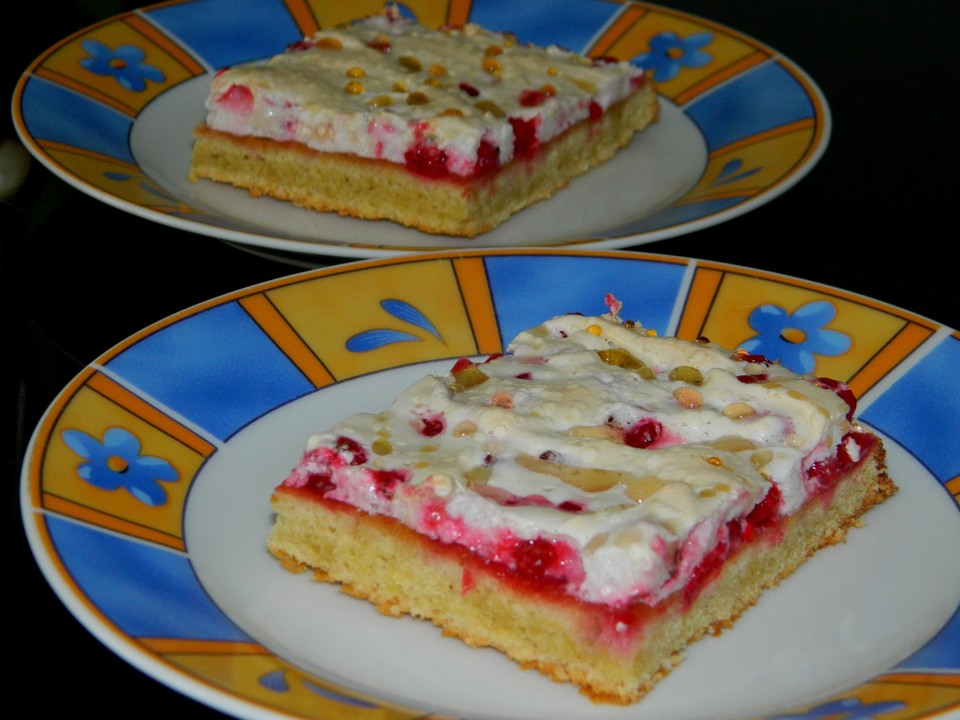 Ribiselkuchen mit Schneehaube von Sandi1980 | Chefkoch