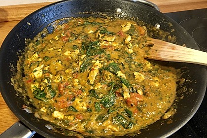 Saag Chicken (Bild)