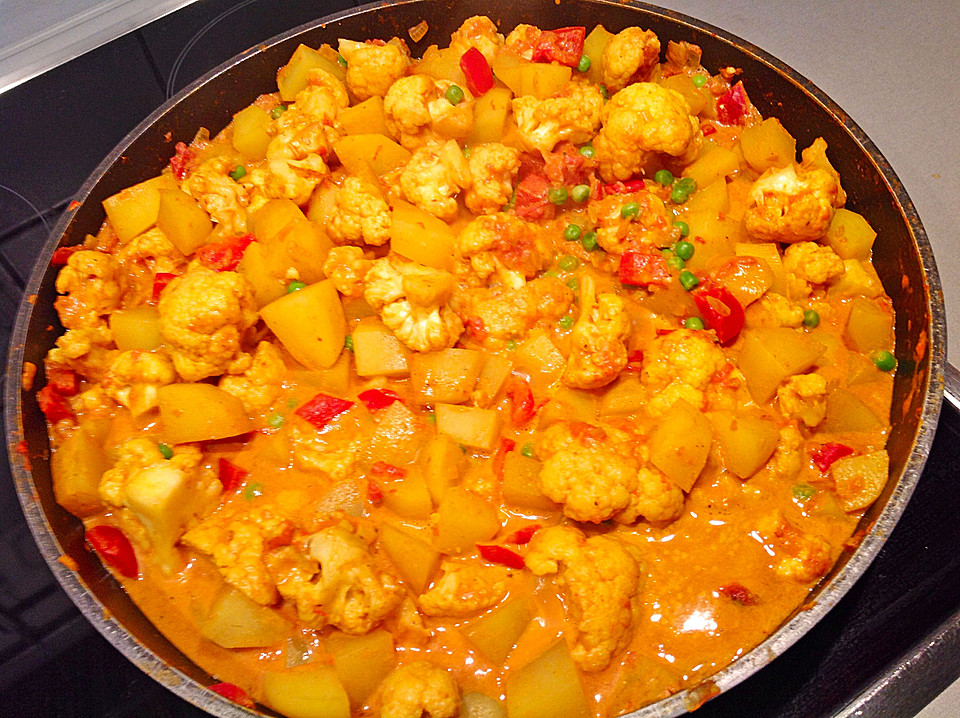 Blumenkohl-Kartoffel-Curry - Ein tolles Rezept | Chefkoch