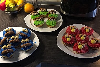 Krümelmonster-Muffins 66