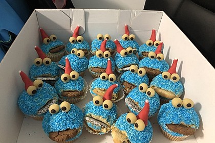 Krümelmonster-Muffins 10