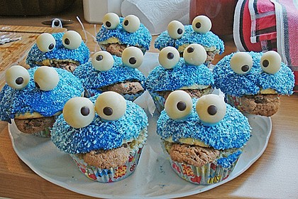 Krümelmonster-Muffins 293