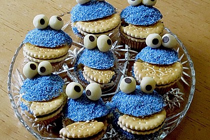 Krümelmonster-Muffins 101
