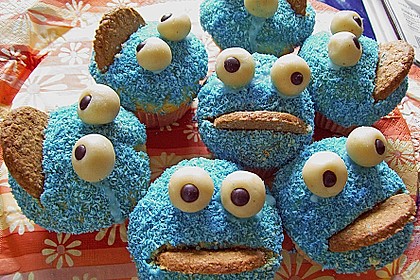 Krümelmonster-Muffins 21