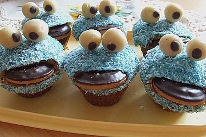 Krümelmonster-Muffins 25