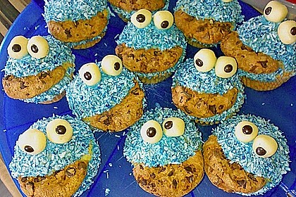 Krümelmonster-Muffins 31