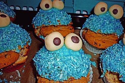 Krümelmonster-Muffins 116