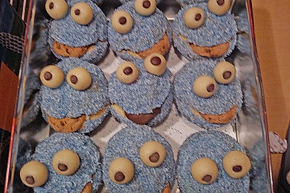 Krümelmonster-Muffins 395