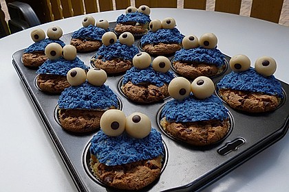 Krümelmonster-Muffins 59