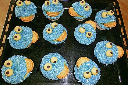 Krümelmonster-Muffins 47