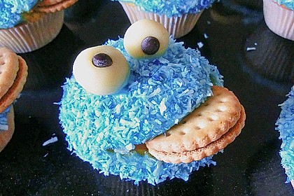 Krümelmonster-Muffins 14