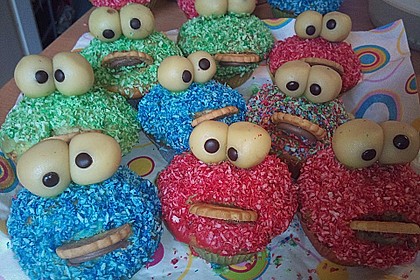 Krümelmonster-Muffins 251
