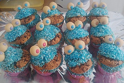 Krümelmonster-Muffins 192