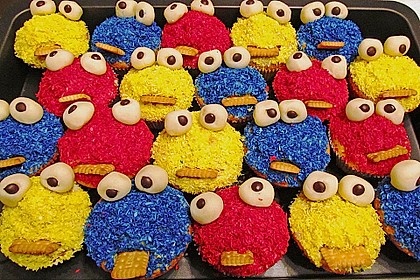 Krümelmonster-Muffins 102